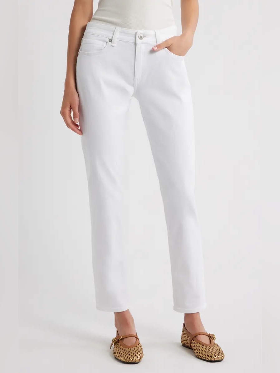 Rag & Bone The Dre White Skinny Jeans